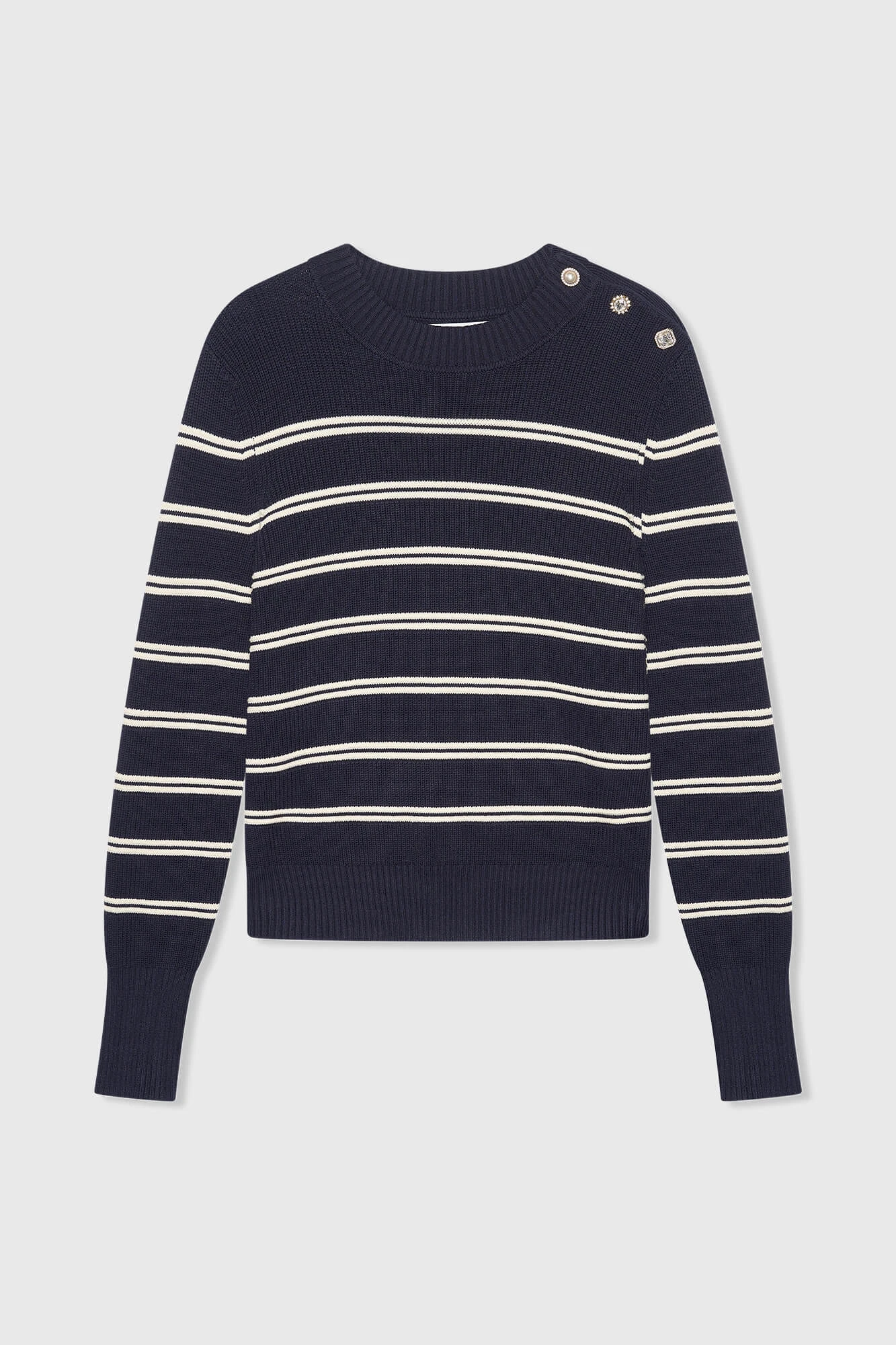 Donovan Trui Blauw Wit
